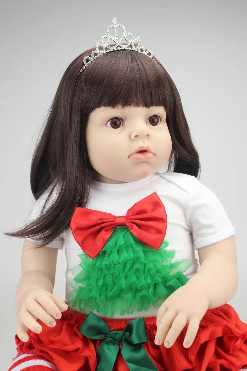 Реалистичная силиконовая кукла-младенец Bebe NPK 70 см большая Арианна игрушки