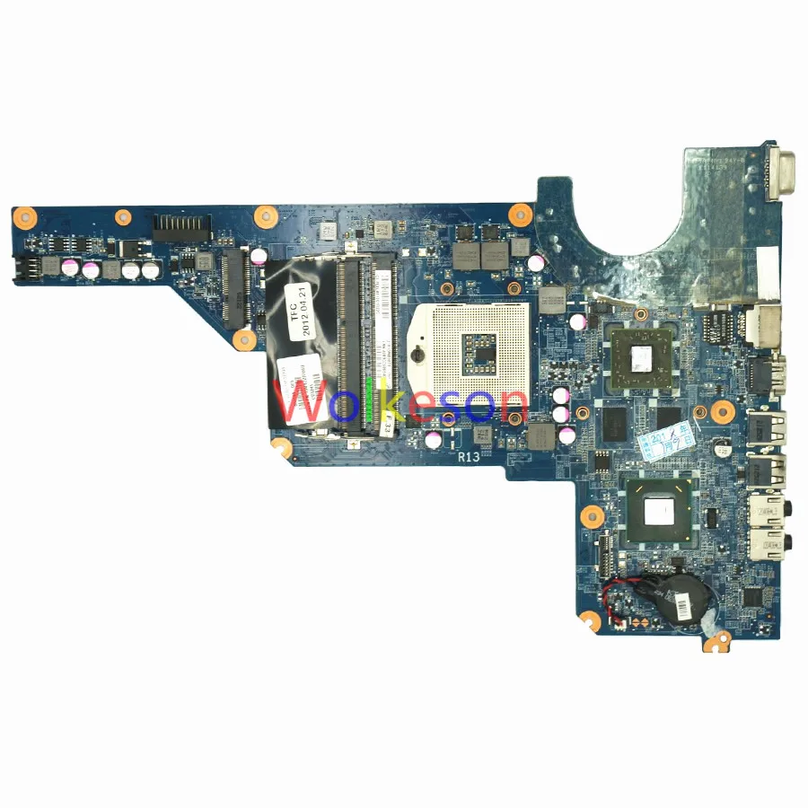 SHELI для hp павильон G4 G6 G7 Материнская плата ноутбука 650199 001 аккумулятор большой