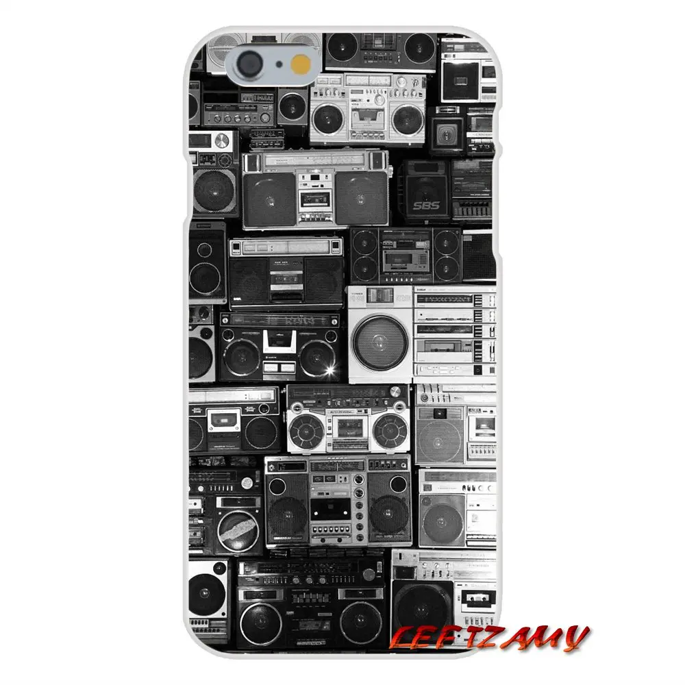 Прозрачные чехлы из ТПУ для iPhone X XR XS MAX 4 4S 5 5S 5C SE 6 6S 7 8 Plus ipod touch винтажная камера