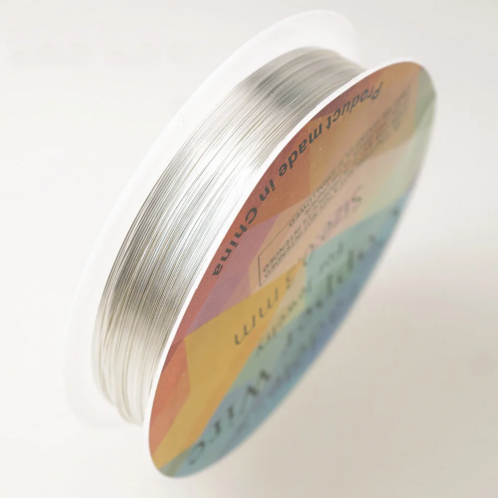 

Color retention Copper Wire 0.2/0.3/0.4/0.5/0.6/0.7/0.8/1mm 1 Roll for Hair Jewelry Making Supplies No fading, no oxidation Wire