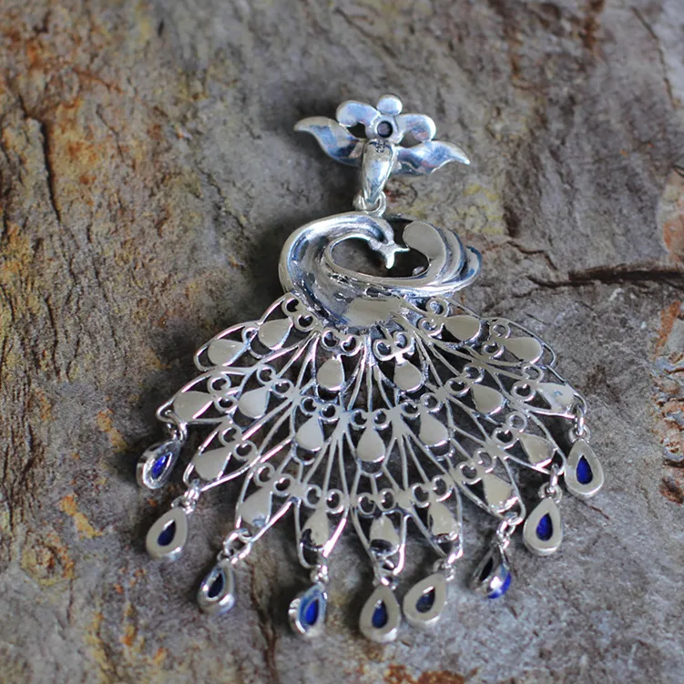 [Товары из серебра] ювелирные изделия стерлингового серебра S925 пробы подвеска с