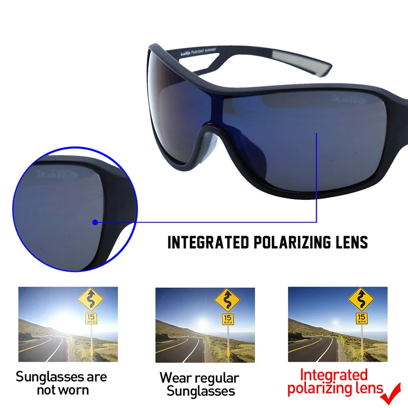 Мужские и женские солнцезащитные очки onnebril поляризационные с защитой UV400 Чехол