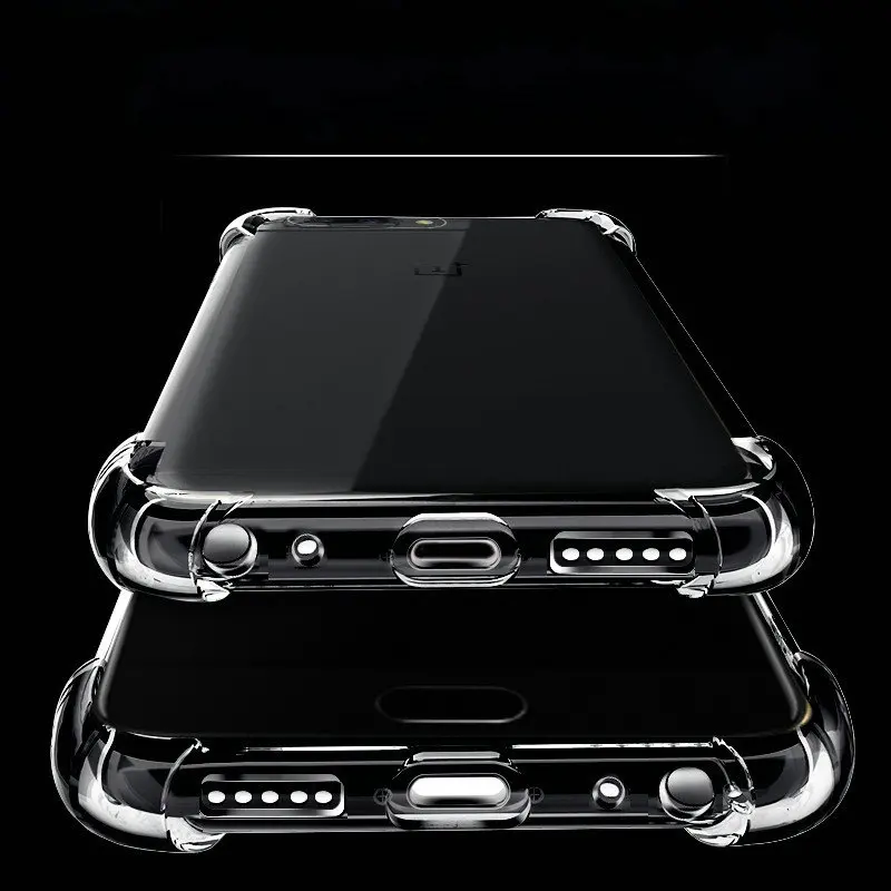 Силиконовый мягкий чехол для Xiaomi Mi 6 Mi6 pro Plus противоударный прозрачный