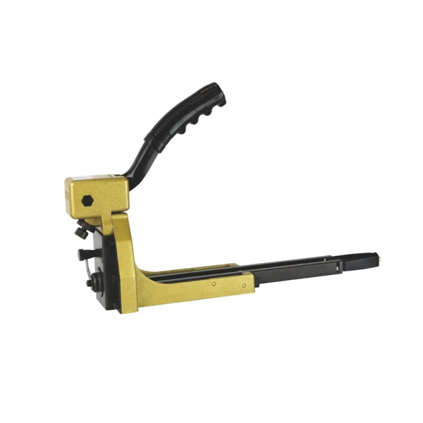 yellow Meite HB3518 Корона 34,7 мм 16 Калибр ручная Упаковка Закрывающийся степлер гвоздильщик пистолет для поверхности картонной коробки Jun.14 инструмент обновления - Цвет: yellow