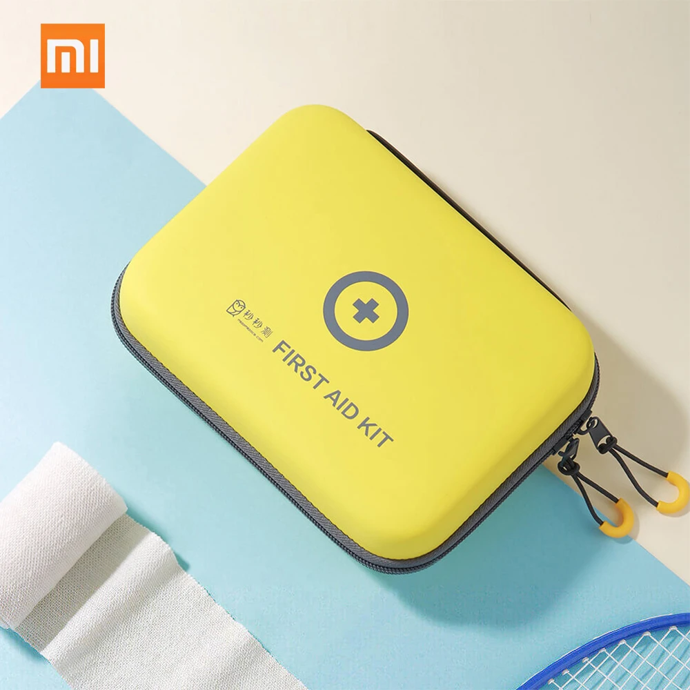 Xiaomi Mijia Miaomiaoce 153 шт Домашняя аптечка, медицинская сумка для выживания, компактная сумка для экстренной помощи дома на открытом воздухе, автомобильный лагерь