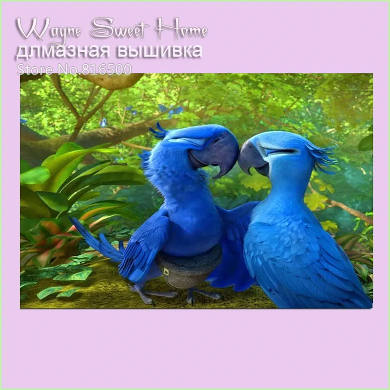 

Горячая Распродажа, Рукоделие, сделай сам, алмазная живопись, вышивка крестиком, Resinstone, круглая Алмазная мозаика, два синих отверстия, креат...