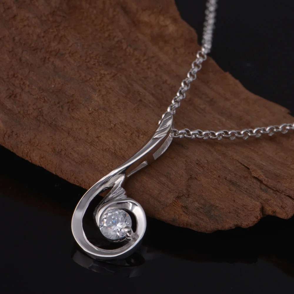 Nice new arrived top quality Plated whistling mosaic white/purple crystal pendant necklace for women | Украшения и аксессуары