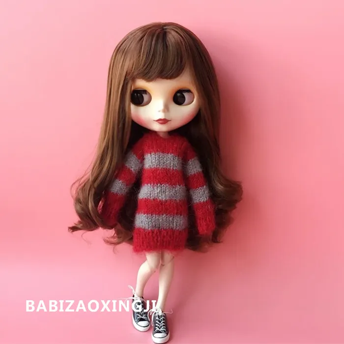 Модная Одежда для куклы 1/6 блайз свитер 30 см Барби|for barbie|blythe clothesdoll clothes |