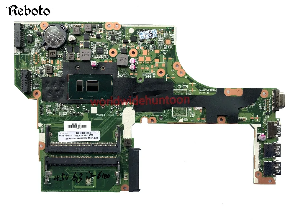 Полностью протестированная материнская плата для ноутбука HP Probook 450 G3 PC PN 830930 601