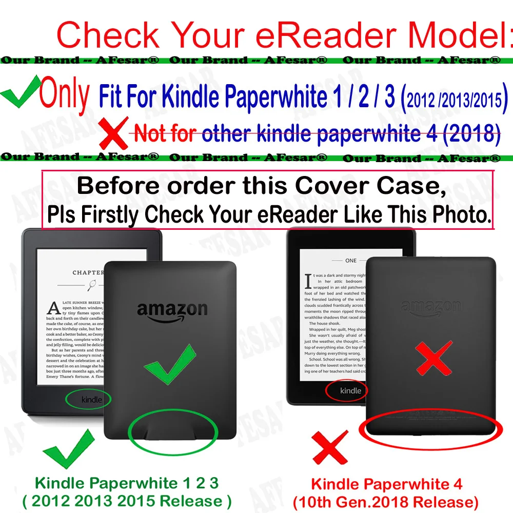 Высококачественный кожаный ТПУ силиконовый чехол для электронной книги Kindle
