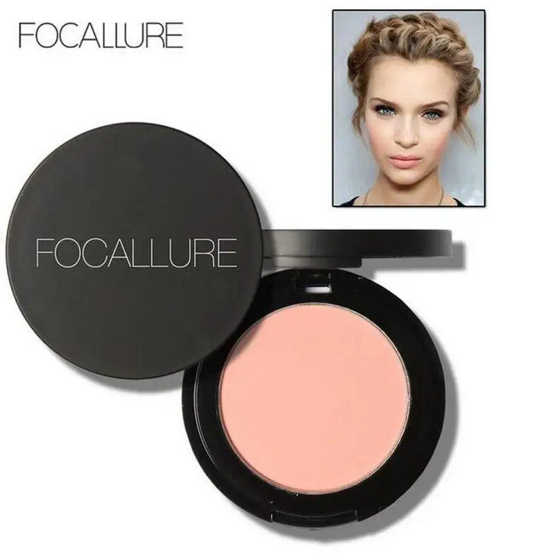 FOCALLURE 11 цветов минеральный пигмент для лица Румяна Пудра брозер Косметика