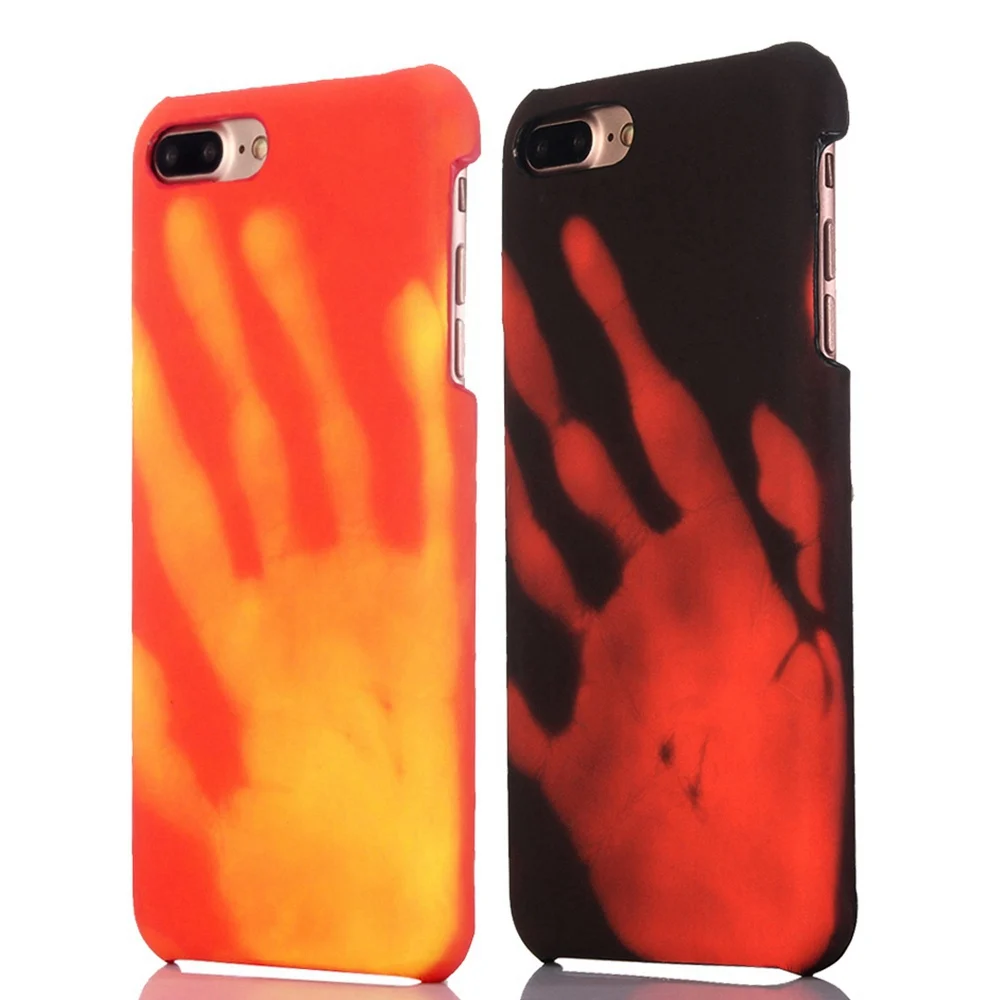 KISSCASE термочувствительный чехол для телефона iPhone XR 7 Plus X XS MAX 8 6S 6 Жесткий ПК