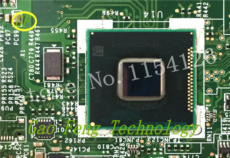 MS-1758 для MSI GP70 GE70 MS-17581 Материнская плата ноутбука REV: 1 0 DDR3 Встроенная 100%