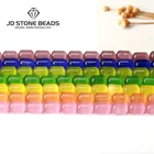 Каменные бусины кошачий глаз Gmestone сделай сам, бусины-ведра, браслет, ожерелье, фурнитура, бусины россыпью, аксессуары для изготовления ювелирных изделий