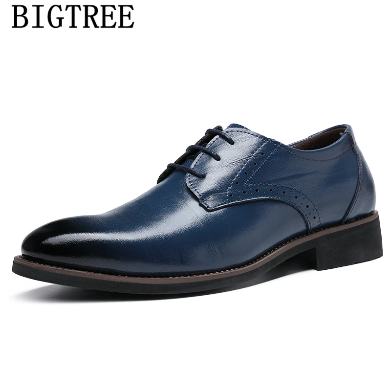 

Derby Shoes Man Brand Mens Wedding Shoes Genuine Leather Coiffeur Big Size Italian Formal Shoes Men Elegant Sapato Oxford Bona