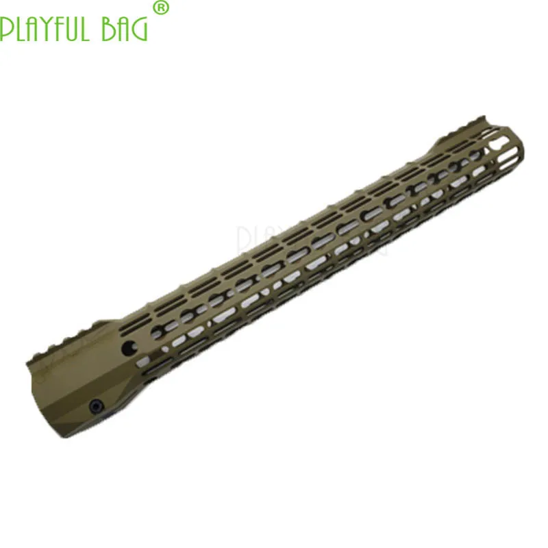 15inch KEYMOD sand Активный отдых CS Bamboo рыбья кость KUBLAI водяная пуля пистолет M-LOK/Keymod обновленный материал рыбья кость не MI MK18 OI58 - Цвет: 15inch KEYMOD sand