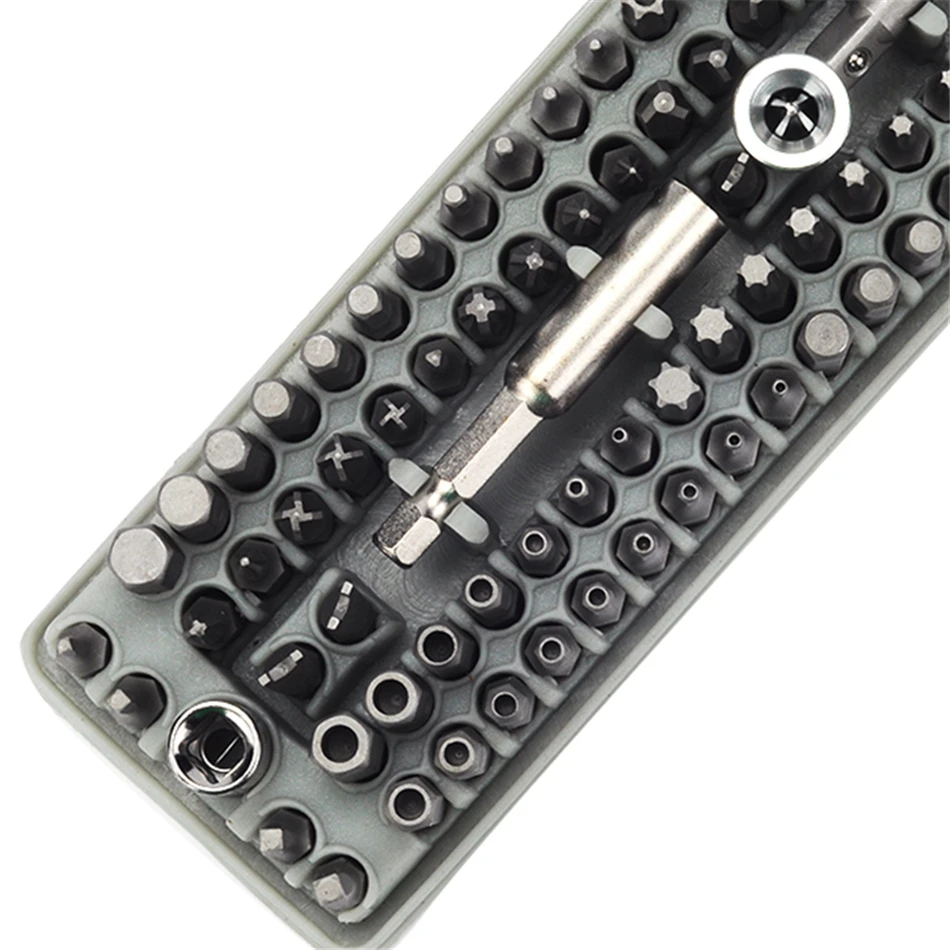 Точный семейный набор битов 100 шт Многофункциональный Семейный ремонтный ручной