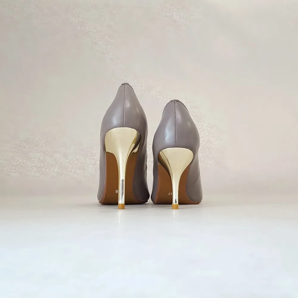 Женские туфли лодочки на высоком каблуке с острым носком|wedding shoes|nude wedding shoeshigh heels |