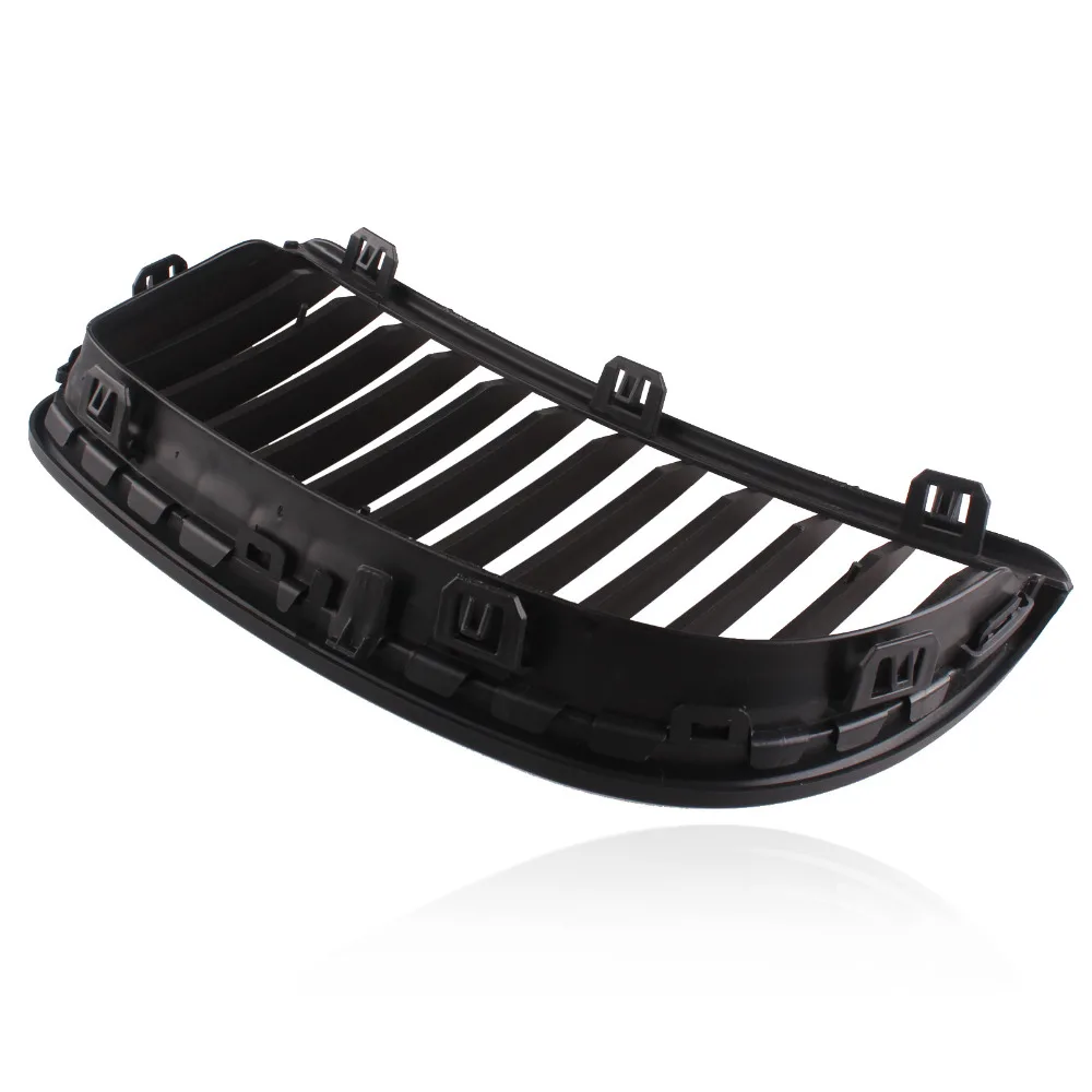2Pcs Car Front Left Right Center Kidney Grille Grill Gloss Black for BMW E90 3Series Sedan 2005-2008 Grilles | Автомобили и