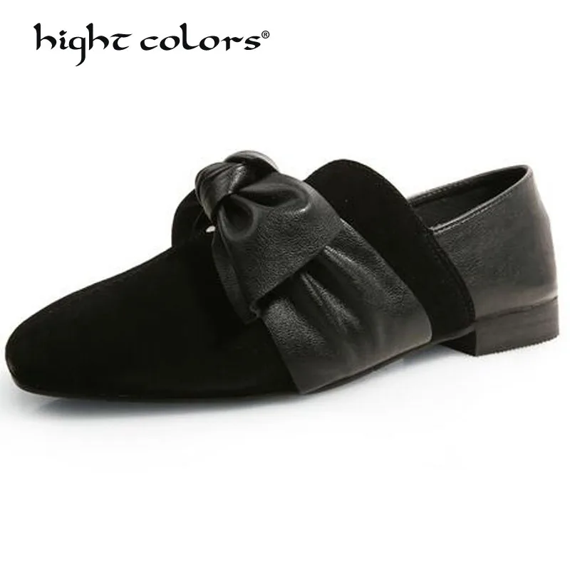 

New 2019 Spring/Autumn Women Microfiber Loafers Ballet Flats Khaki Black Shoes Ladies Slip On Loafers Boat Shoes Moccasins G6-1