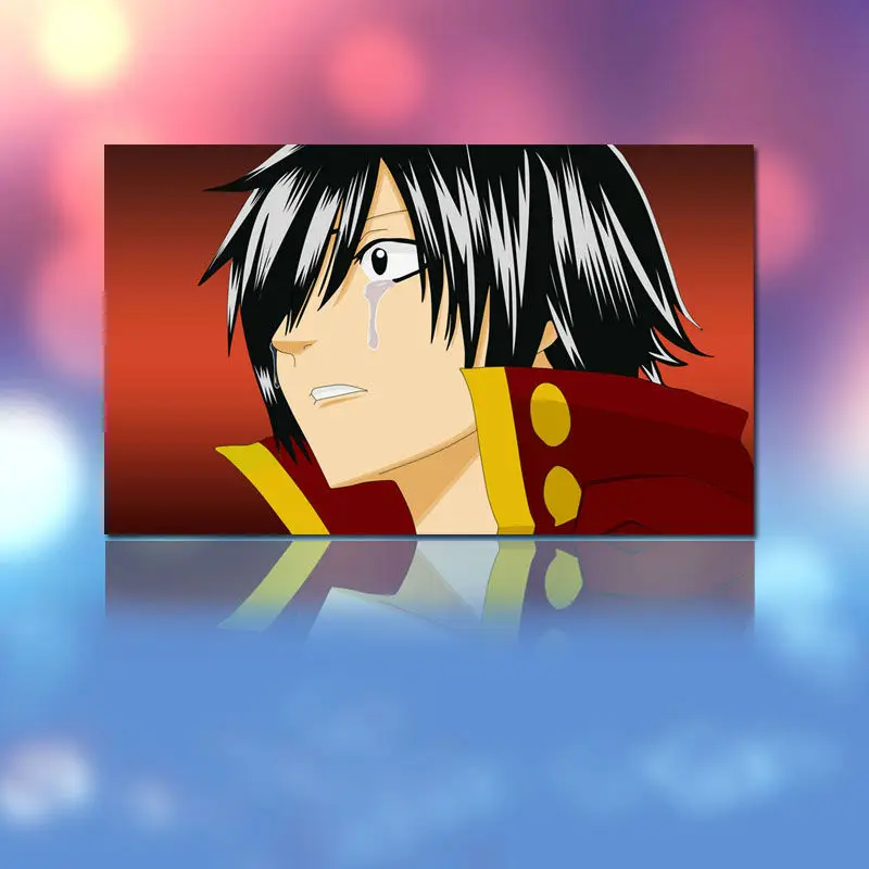 Модульная картина с хвостом Феи по номерам цифровая живопись в японском стиле