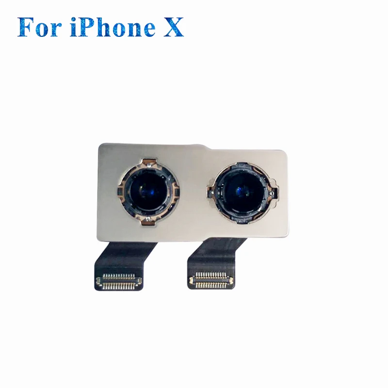 Для iPhone 7 7 Plus 8 8 Plus Модуль задней камеры гибкий кабель для iPhone X задняя камера запасная часть протестирована ОК