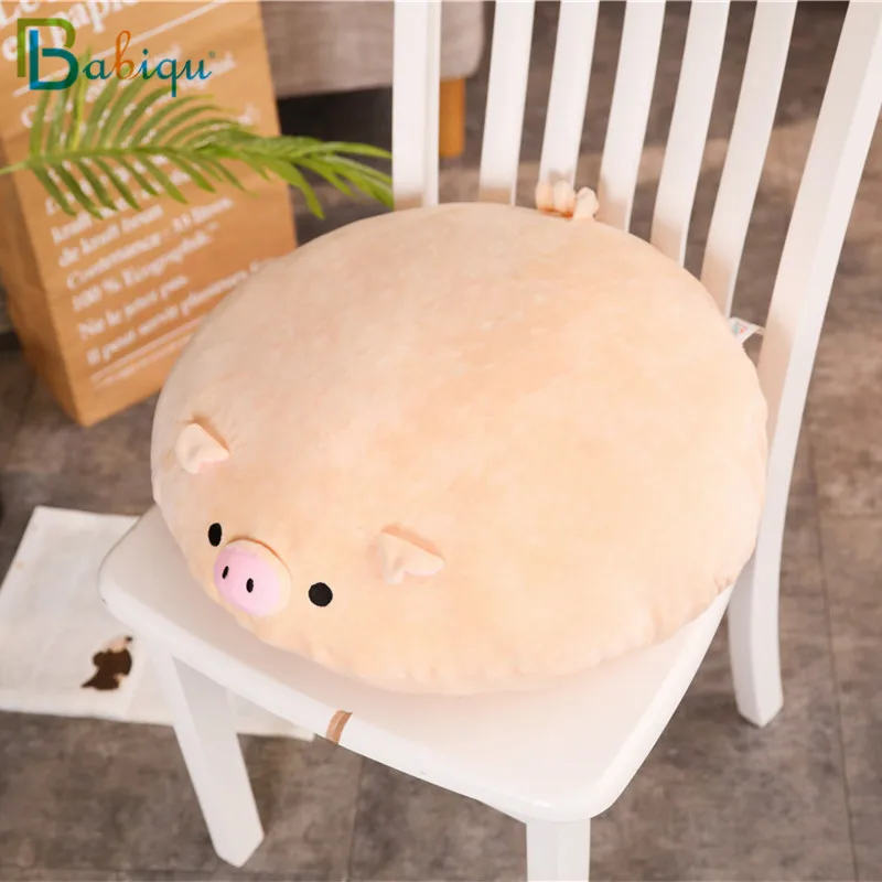 Коричневый 1 шт. 50 см мягкая Kawaii свинья плюшевая подушка чучела милые животные Подушка Китайский Зодиак поросенок игрушка кукла подарок на день рождения для девочек - Цвет: Коричневый