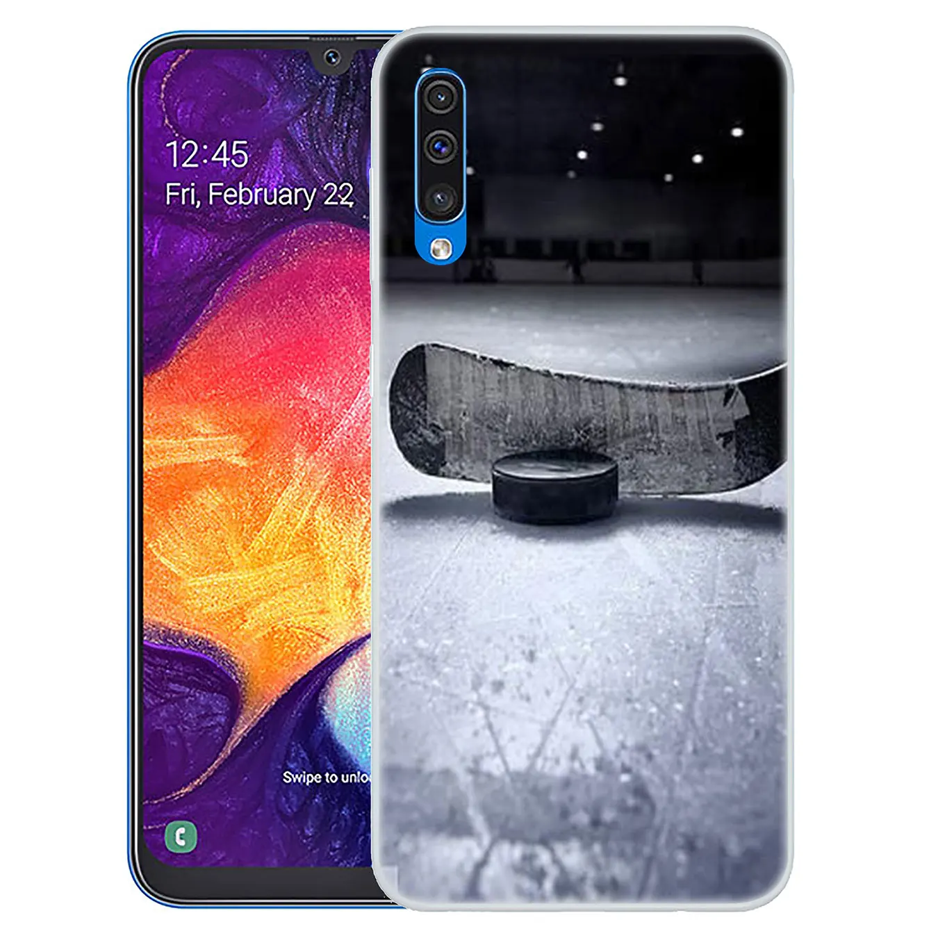 Твердый прозрачный чехол для телефона Lavaza Hockey Samsung Galaxy A10 A20 A30 A40 A50 A60 A70 M40 M30 M20 M10