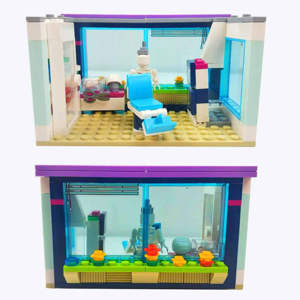 01039 Heart lake Hospital Construction Toy Friends Girls Series 932pcs Building Blocks Compatible 41318 | Игрушки и хобби