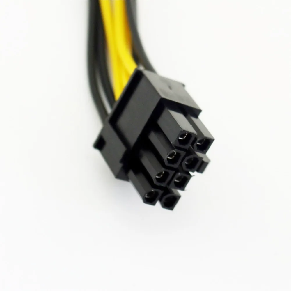 10x двойной SATA 15 контактный разъем для PCI E Express 6 + 2 8 гнездовой видео питания адаптер