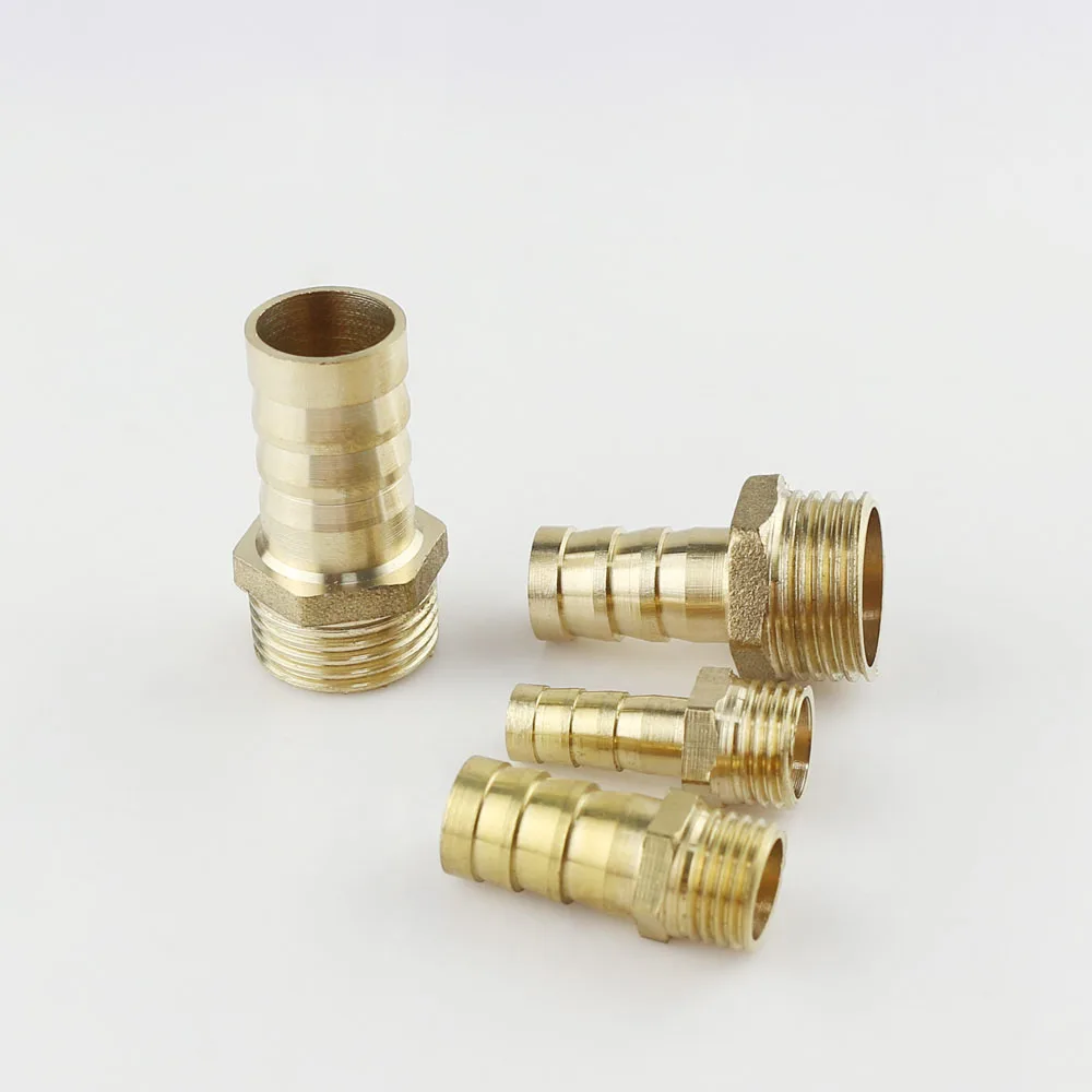 Латунный фитинг для труб 4 мм 6 8 10 12 16 шлангов 1/8 &quot1/4&quot 1/2 &quot3/8&quot BSP соединительный