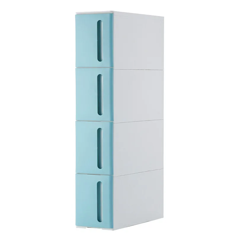 

Four colors optional Nordic four-layer slotted drawer storage cabinet children storage shoe plastic ZP01171151
