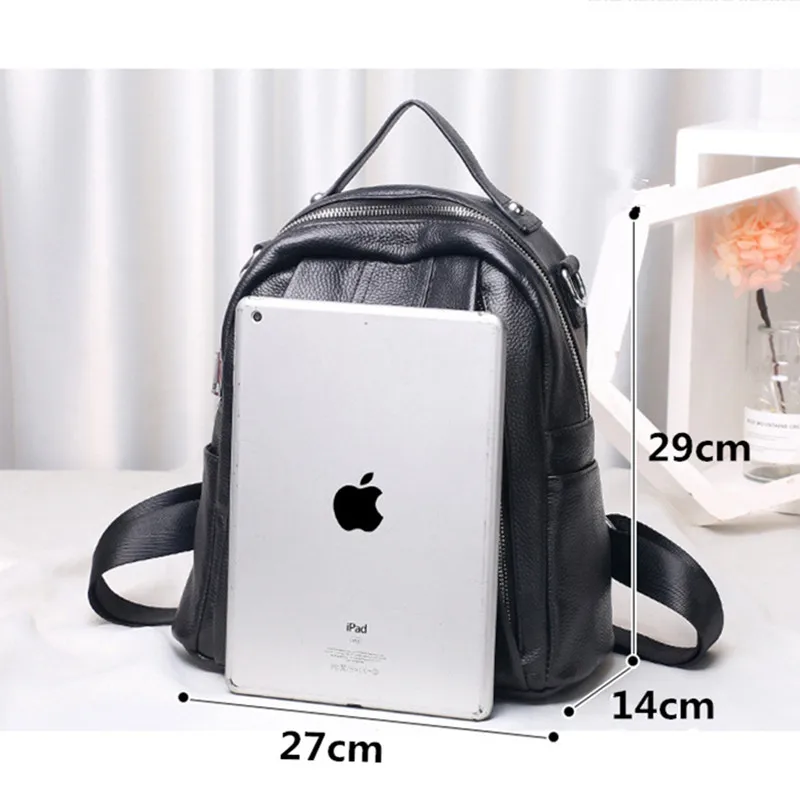 Рюкзак zквт вместительный из коровьей кожи 2019 | Багаж и сумки