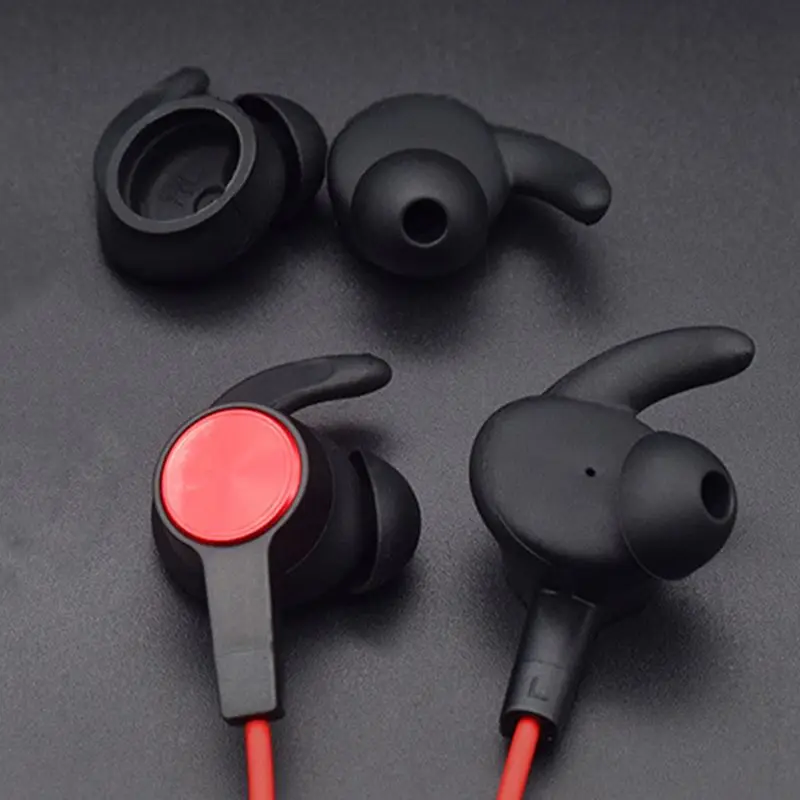 

3 Pairs Earbuds Cover In-Ear Tips Soft Silicone Skin Earpiece Ear Hook Buds Replacement for Huawei Honor AM61 Sports Bluetooth H