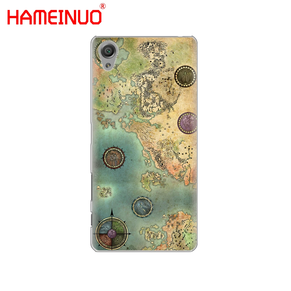 HAMEINUO карта мира планы путешествий Чехол для телефона sony xperia z2 z3 z4 z5 mini plus aqua M4 M5 E4 E5