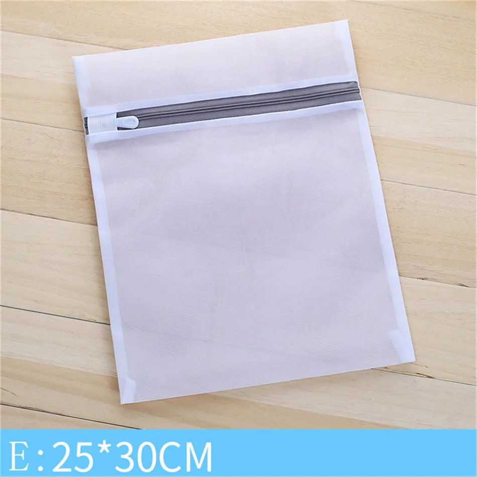 Mesh Laundry Bags for Washing Machine Travel Clothes Storage Net Zip Bag for Wash Bra Stocking and Underwear
