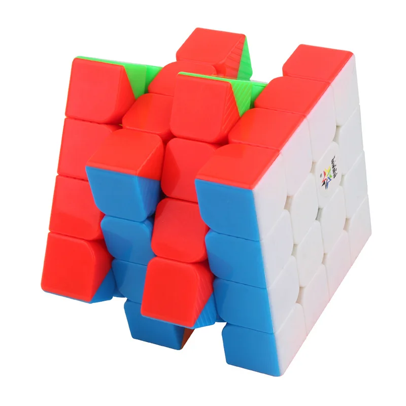

YUXIN Little Magic Professtional Stickerless 4x4x4 Magnetic Magic Cube Speed Puzzle 4x4 Cube Educational Toys cubo magico 60mm
