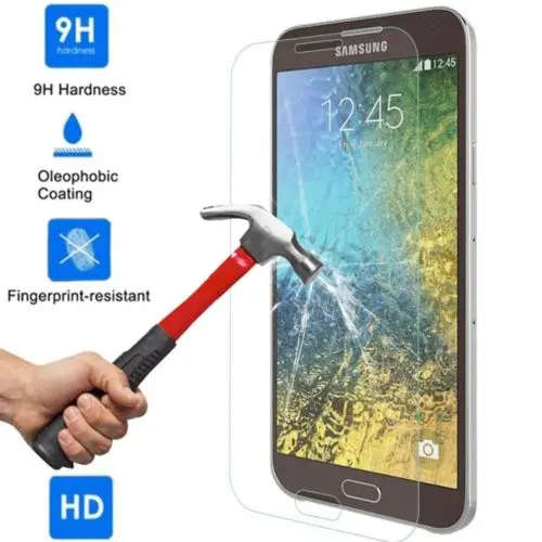 Высокое качество 9 H 0.3 мм Премиум закаленное Стекло Экран протектор для Samsung Galaxy E5