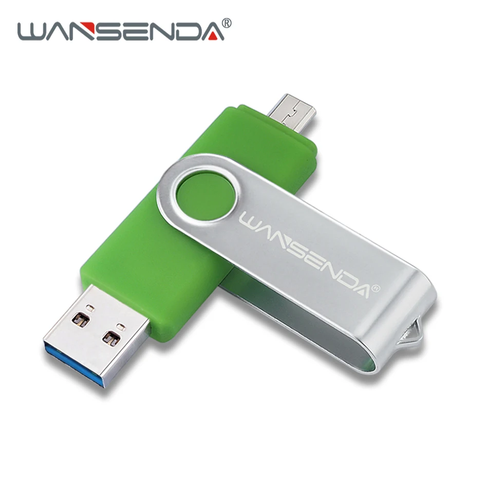 Новый Usb 3 0 WANSENDA OTG USB флеш накопитель высокоскоростной 16 ГБ 32 64 Гб 128 256 Микро флешка
