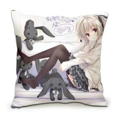 Аниме Re: Zero kara Hajimeru Isekai Seikatsu Rem 45x45 см квадратная подушка с наполнителем украшение
