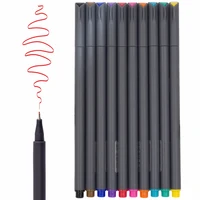 10 colors 0 38mm art marker set sketch marker pen for drawing manga design outline line drawing pen stroke pen school supplies