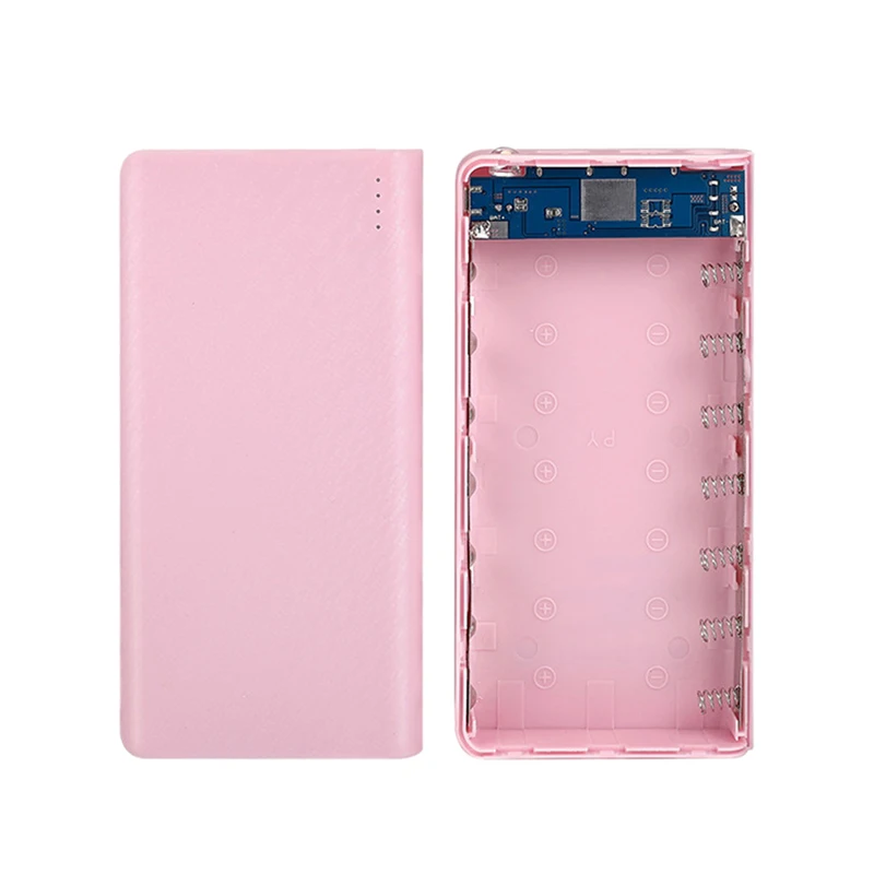 Пластиковый Чехол для электростанции DIY 7x18650 чехол внешнего резервного