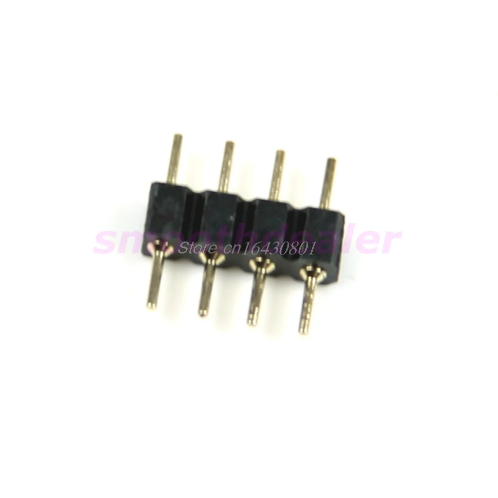 1 м 4 контактный Удлинительный кабель провод для SMD 5050 3528 RGB светодиодный ленточный