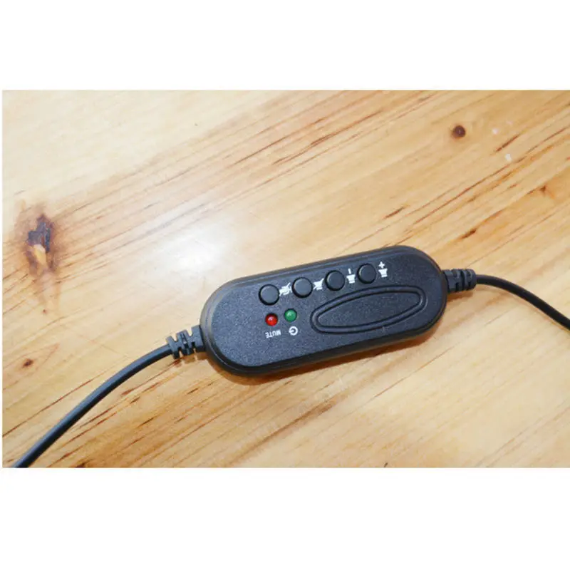 Гарнитура объемная стерео головная повязка наушники USB 2 0 с микрофоном для ПК