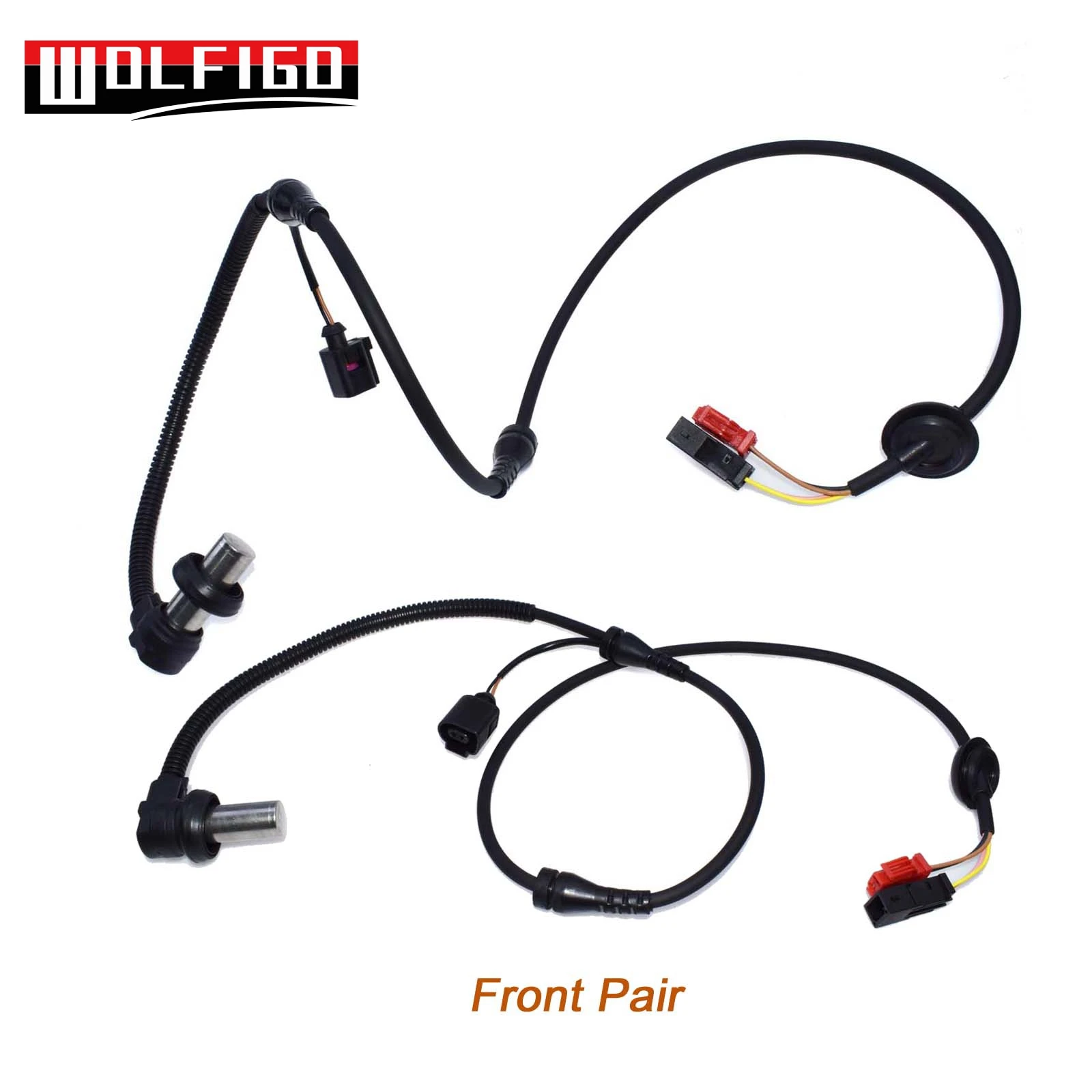 Датчик скорости колеса WOLFIGO для AUDI A4 Skoda VW Passat B5 Superb 8D0927803D 4B0927803C 8D0927803B 2 шт.|Датчик