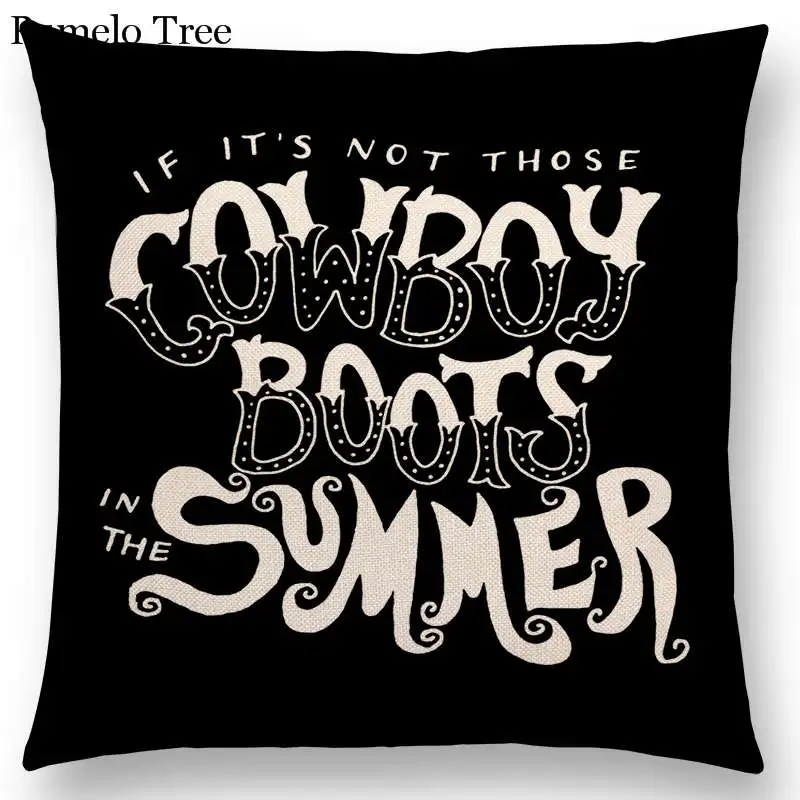 Горячая Распродажа черно белые декоративные буквы значимые слова дурака Любовь