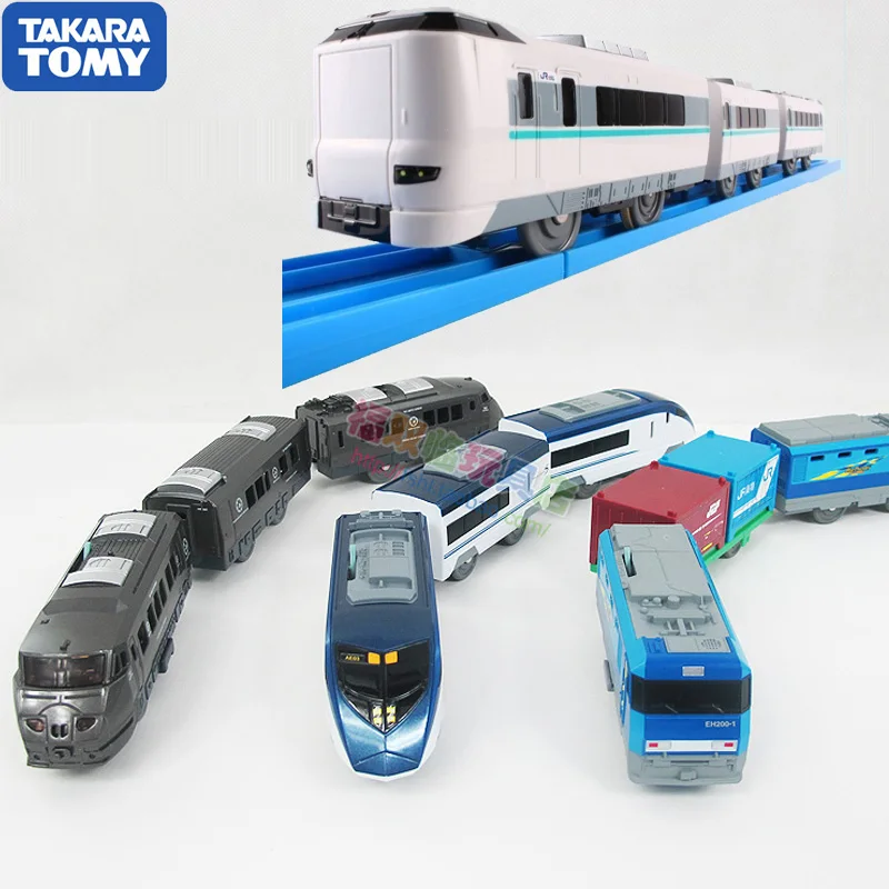 Genuine TOMY beautiful electric track train Shinkansen series Thomas three section | Игрушки и хобби