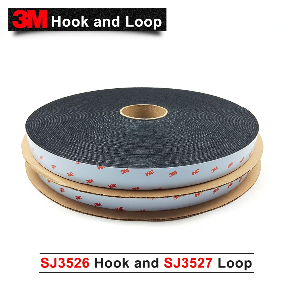 Бесплатная доставка 3 м крюк и петля SJ3526/SJ3527 Scotchmate Reclosable застежка 1 "* 50 ярдов
