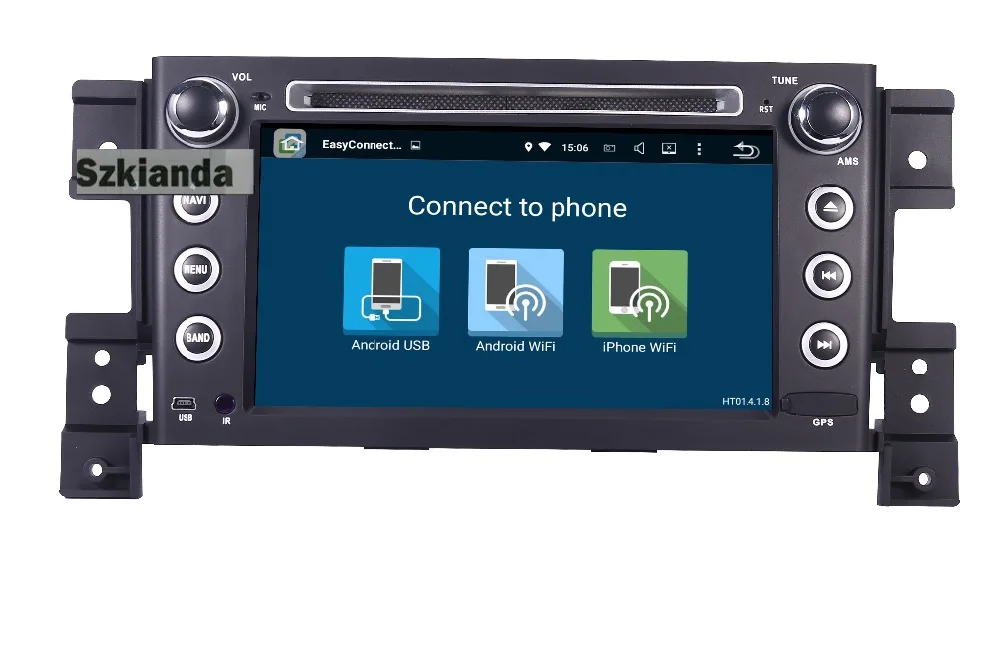 2 din android 8 0 автомобильный DVD плеер для Suzuki grand vitara мультимедийный радиоприемник
