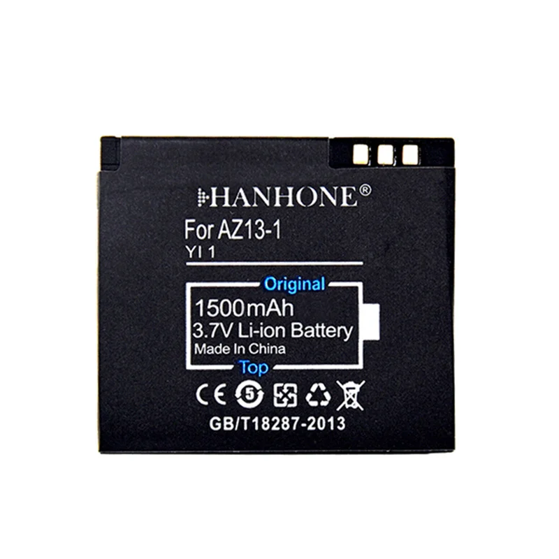 Фото Аккумулятор большой емкости на 1500 мАч для экшн камеры XiaoYi Xiaomi Yi 1 аксессуары